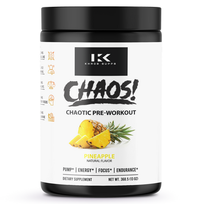 Chaos (pre-workout / caffeine Free) Pineapple