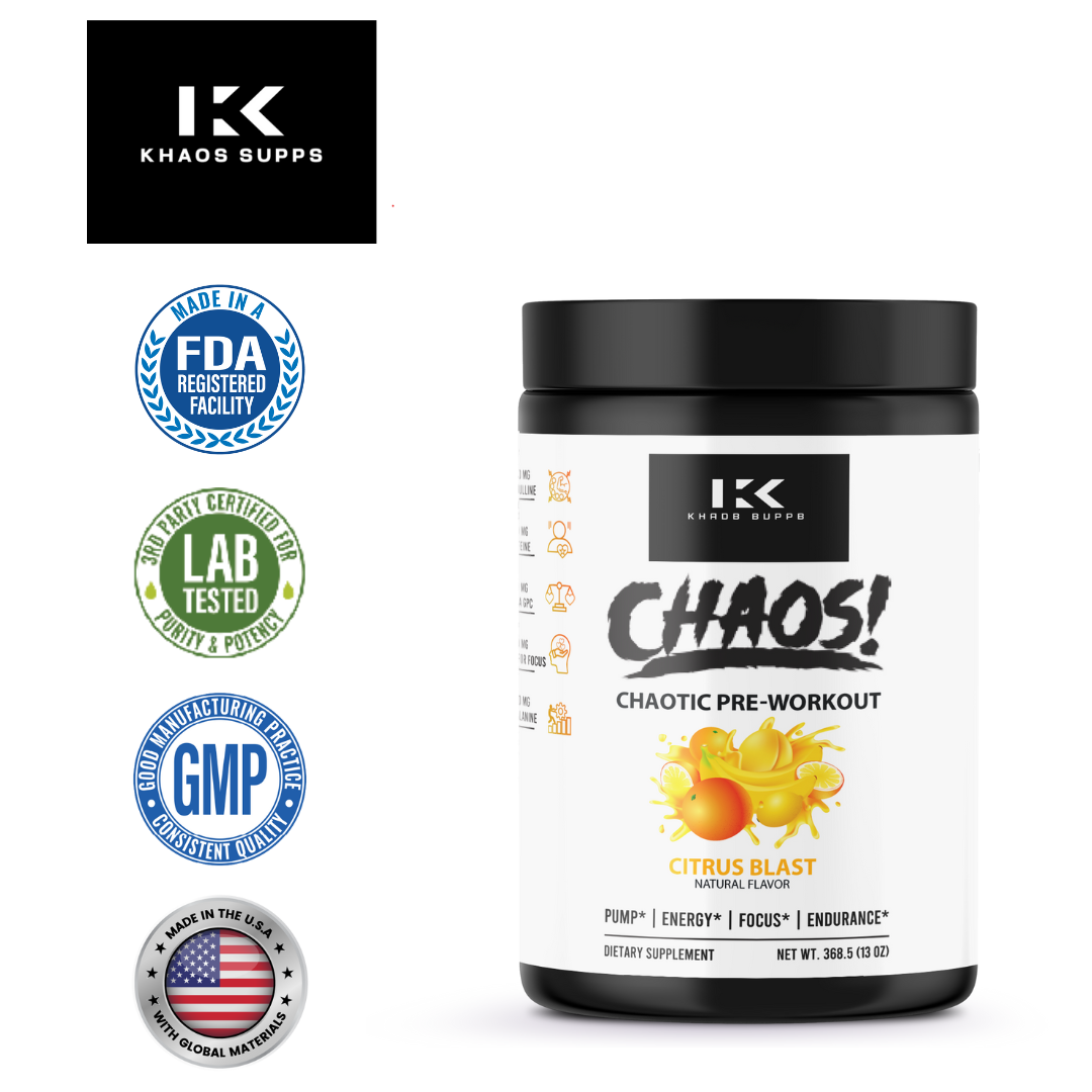 Chaos (pre-workout) Citrus Blast